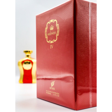 AFNAN HIGHNESS IV RED EDP.