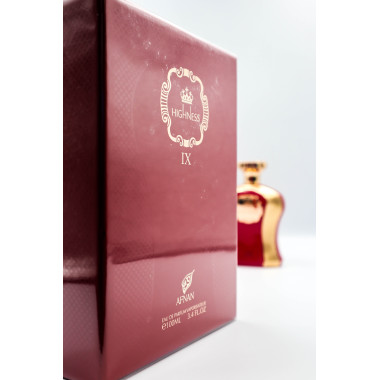 AFNAN HIGHNESS IX MAROON EDP.