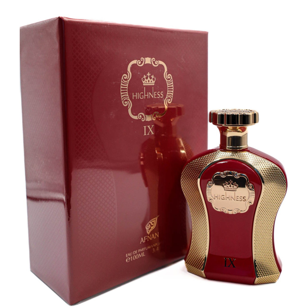 AFNAN HIGHNESS IX MAROON EDP.