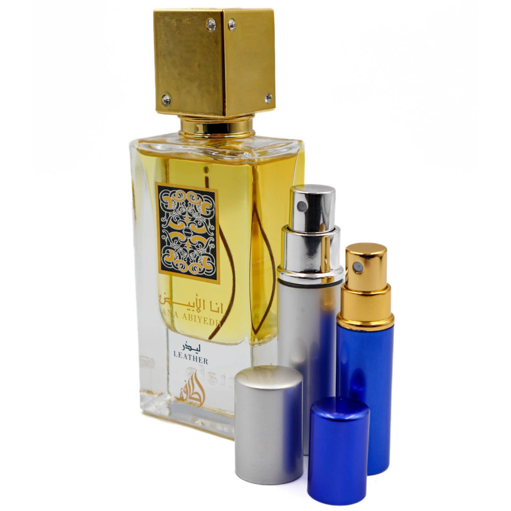 ANA ABIYEDH LEATHER DECANTS EDP.