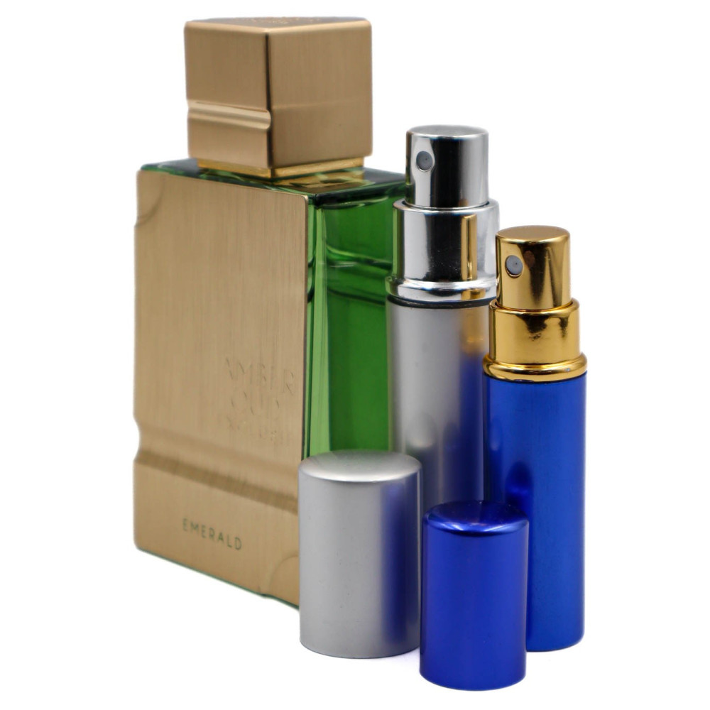 AL HARAMAIN AMBER OUD EXCLUSIF EMERALD EXTRAIT DE PARFUM DECANTS.