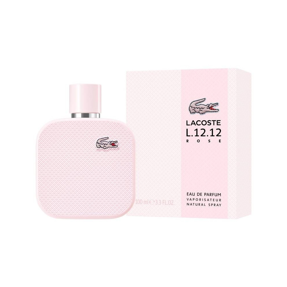 PERFUME LACOSTE L.12.12 ROSE EDP 100ML MUJER