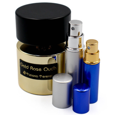 DECANTS TIZIANA TERENZI GOLD ROSE OUDH EXTRAIT DE PARFUM.