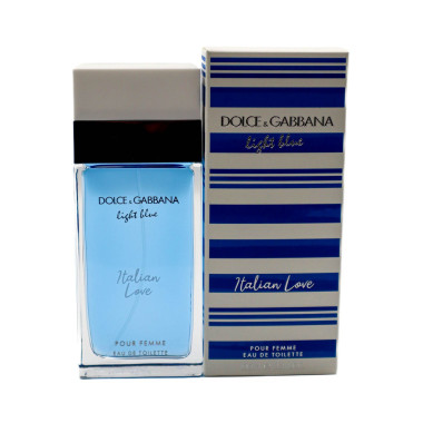 DOLCE & GABBANA LIGHT BLUE ITALIAN LOVE EDT.