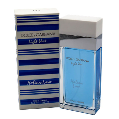 DOLCE & GABBANA LIGHT BLUE ITALIAN LOVE EDT.