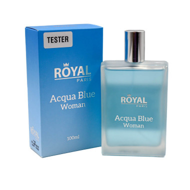 ROYAL PARIS ACQUA BLUE WOMAN TESTER EDT.