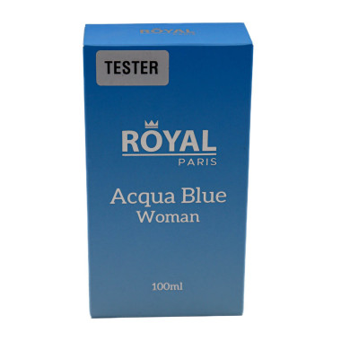 ROYAL PARIS ACQUA BLUE WOMAN TESTER EDT.