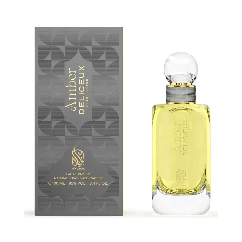 PERFUME NYLAA AMBER DELICEUX EDP 100ML HOMBRE